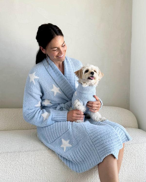 Splendid Blue Star Pomona Fuzzy Robe