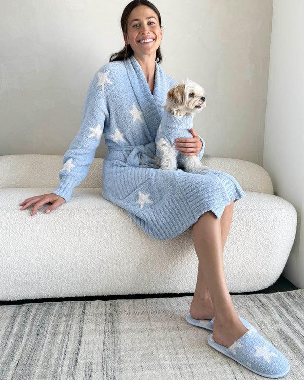 splendid Blue Star Pomona Fuzzy Robe