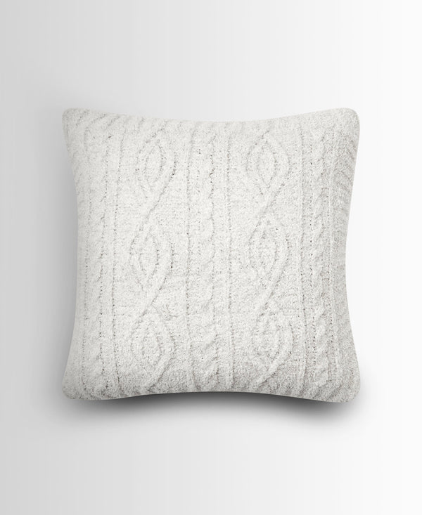 Splendid Cable Knit Plush Pillow