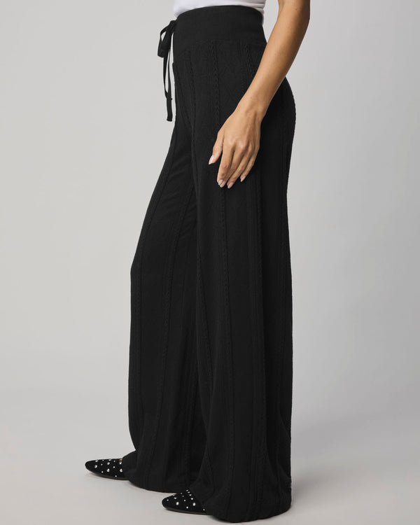 Splendid Cable Lounge Wide Leg Pant