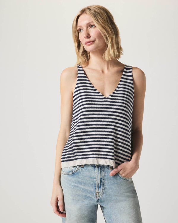 Splendid Cambell Stripe Sweater Tank