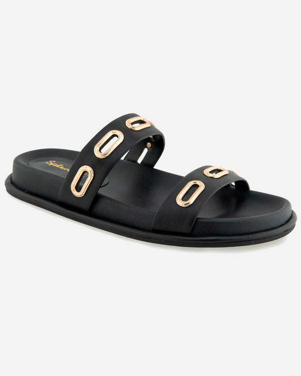 splendid Carmen Slide in Black