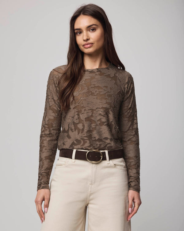 Splendid Cecelia Floral Long Sleeve Tee