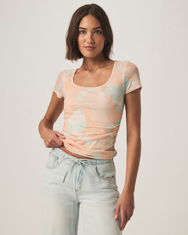splendid Cheyla Scoop Neck Tee