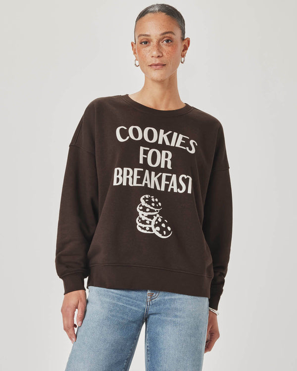 Splendid Cookies For Breakfast Crewneck