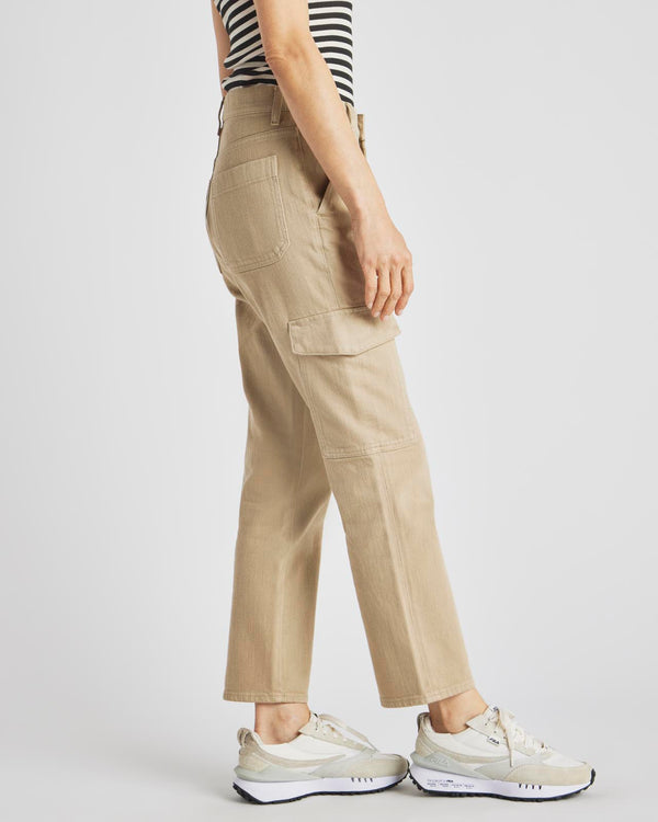 Splendid Crop Denim Cargo Pant