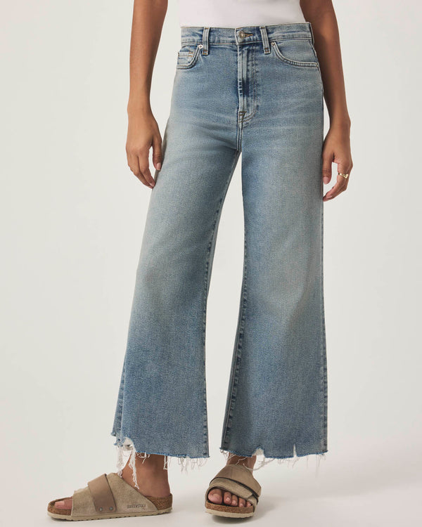 splendid Cropped Wide Leg Jean