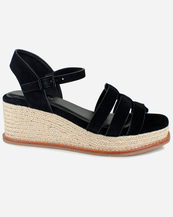 Splendid Dallas Wedge In Black