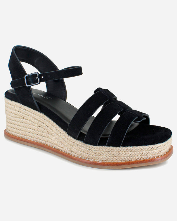 splendid Dallas Wedge in Black