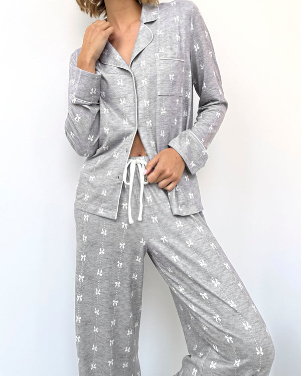 Splendid Dotted Bows Flora Pillowsoft Sleep Set