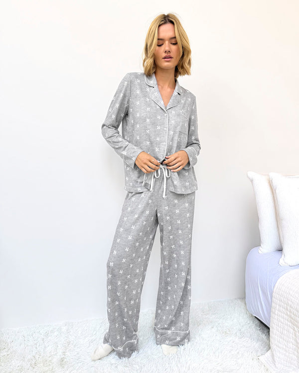 Splendid Dotted Bows Flora Pillowsoft Sleep Set