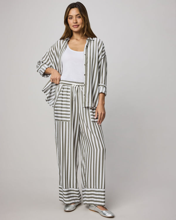 Splendid Ella Contrast Stripe Pant