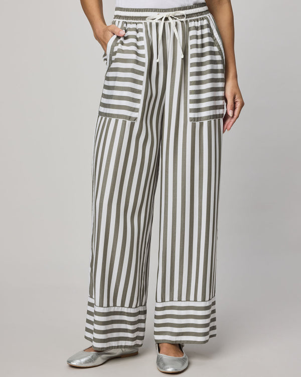 Splendid Ella Contrast Stripe Pant