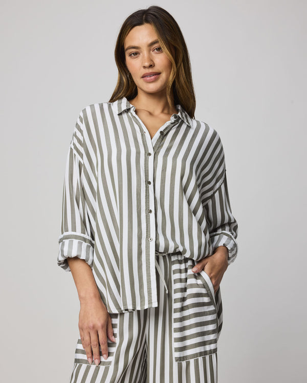 Splendid Ella Stripe Button Down
