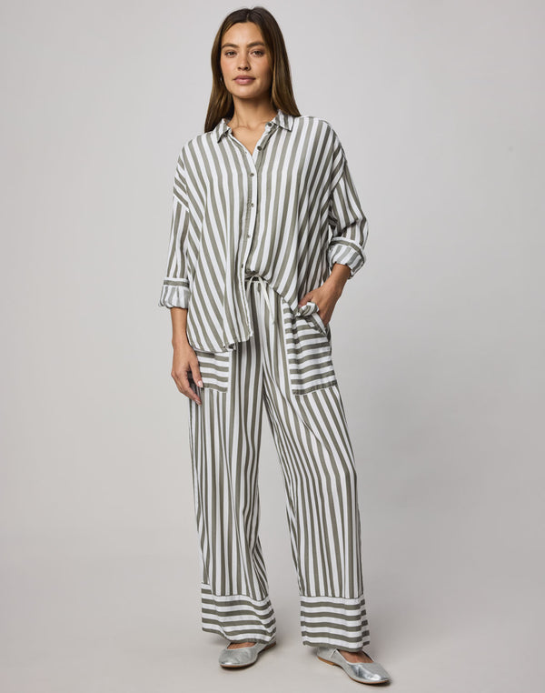 Splendid Ella Stripe Button Down