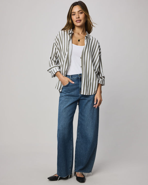 splendid Ella Stripe Button Down