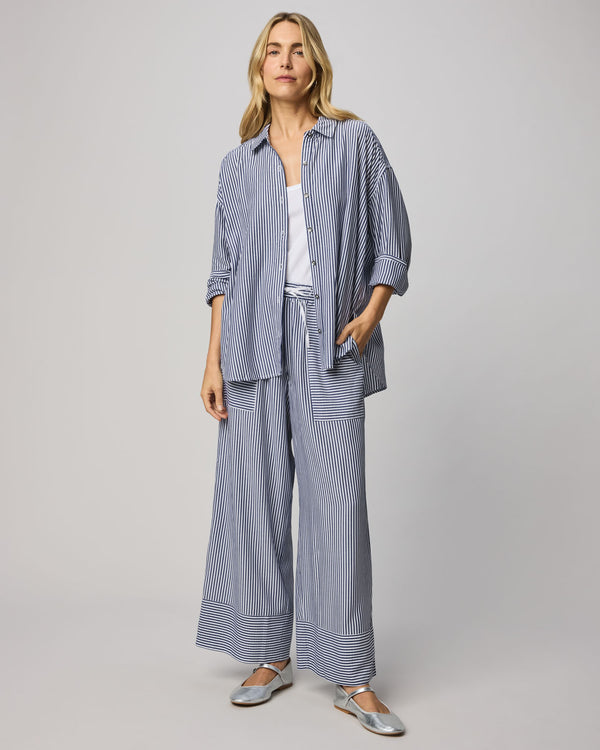 splendid Ella Stripe Wide Leg Pant