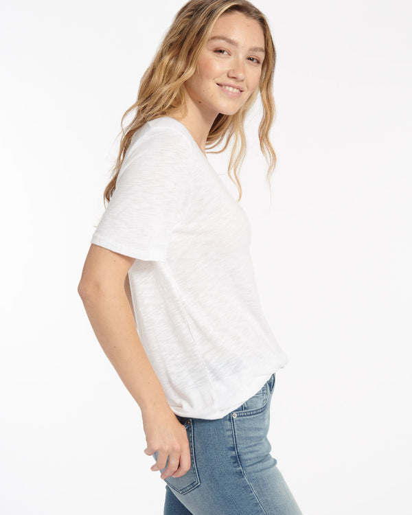 Splendid Everly Slub V-Neck Tee