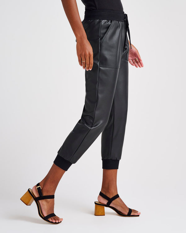 Splendid Faux Leather Jogger