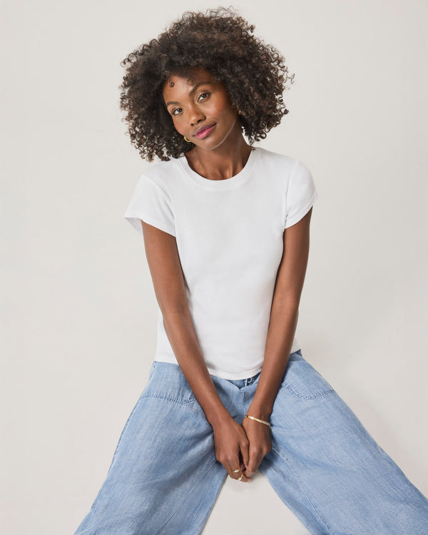 splendid Faye Crewneck Tee