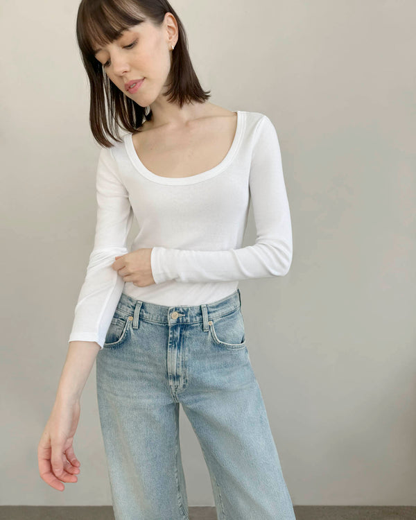 splendid Faye Long Sleeve Tee