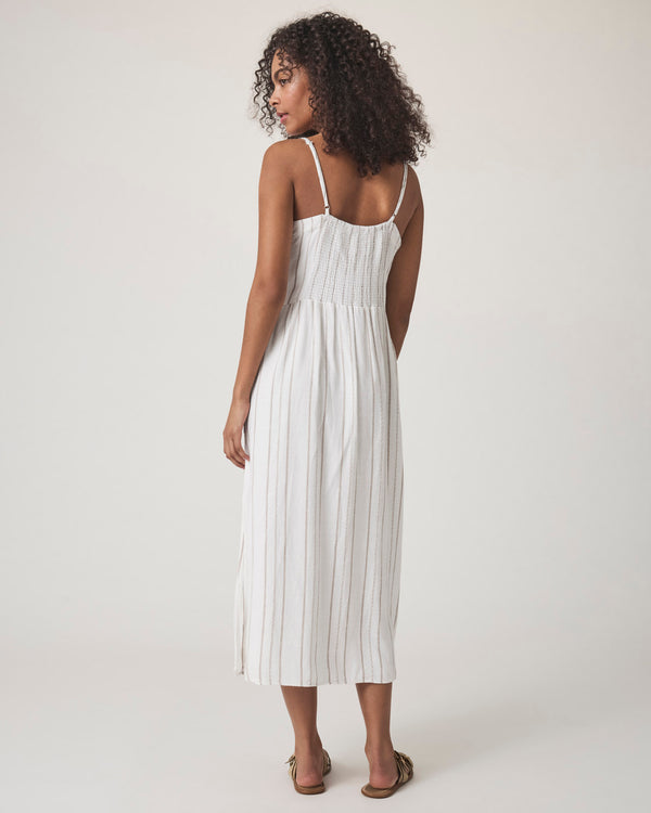 Splendid Gabrielle Linen Button Down Dress