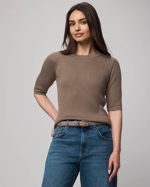 Splendid Georgie Cashblend Elbow Sleeve Sweater