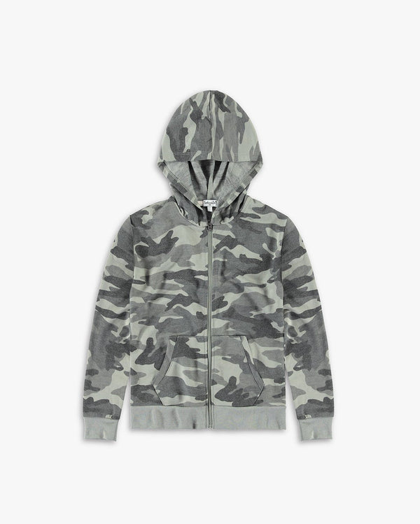 splendid Girl Camo French Terry Hoodie