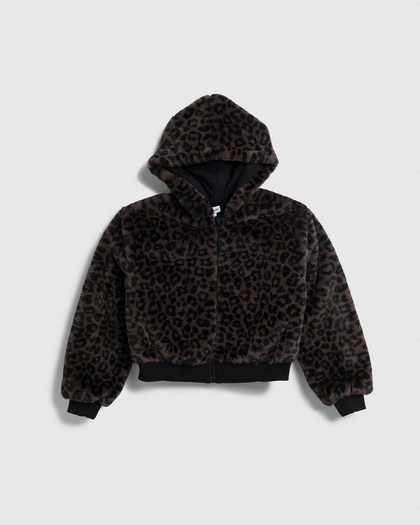 splendid Girls Cheetah Jacket