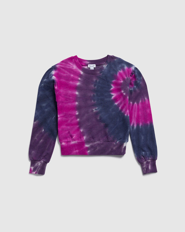 splendid Girls Disco Tie-Dye Pullover
