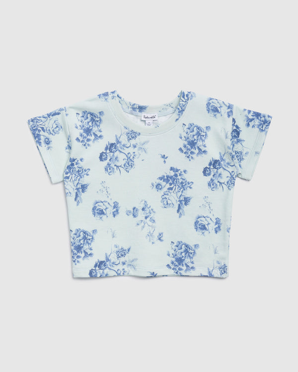 splendid Girls Indigo Bloom Top