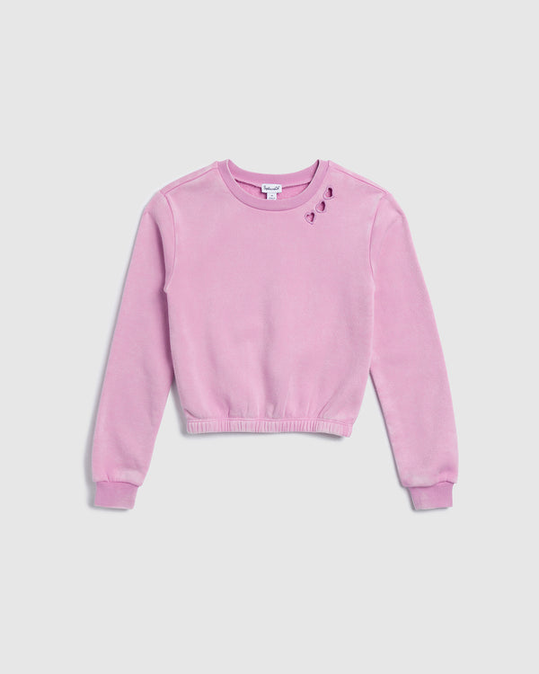 splendid Girls Midnight Cloud Sweatshirt