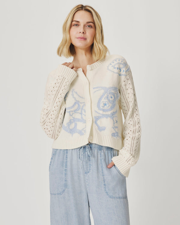 Splendid Gracie Jacquard Cardigan