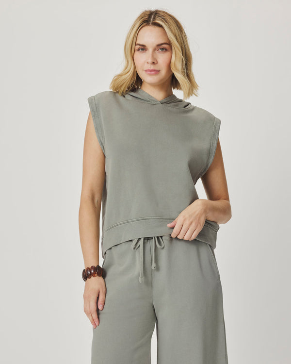 splendid Greta Sleeveless Hoodie