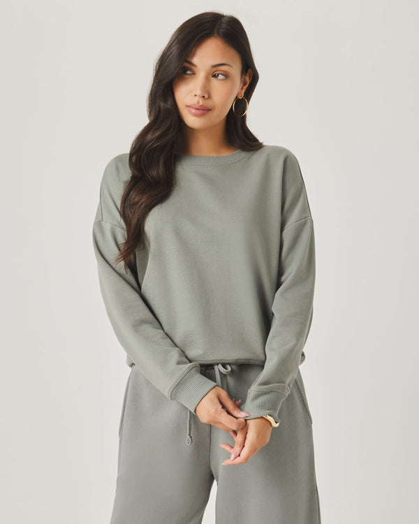 Splendid Greta Terry Crewneck