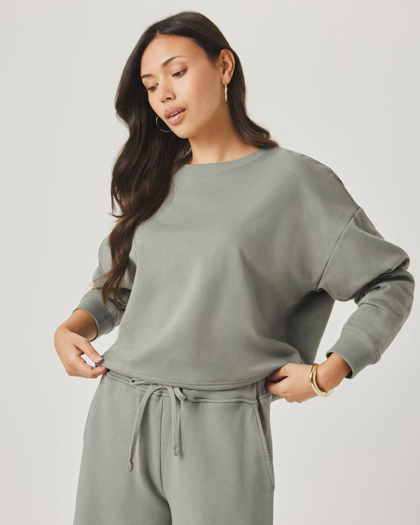 Splendid Greta Terry Crewneck