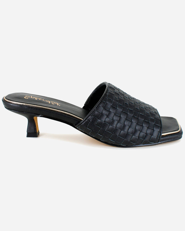 Splendid Hampton Woven Mule In Black