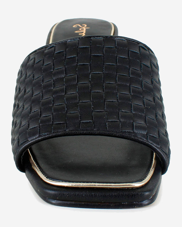 Splendid Hampton Woven Mule In Black