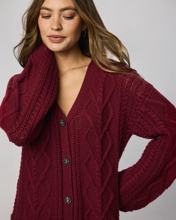 Splendid Harlow Heart Cardigan