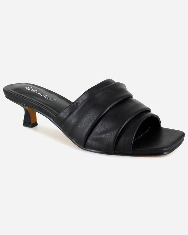 splendid Harvey Kitten Heel in Black