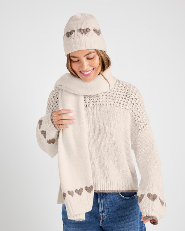 Splendid Hattie Heart Scarf