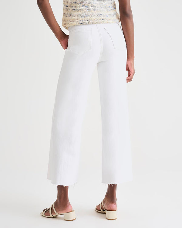 Splendid High Waist Wide Crop Jean