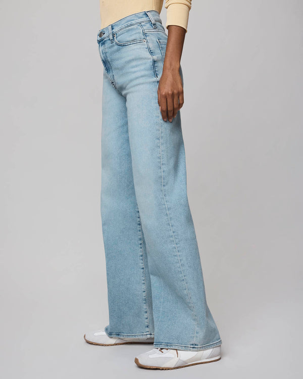 Splendid High Waist Wide Leg Jean