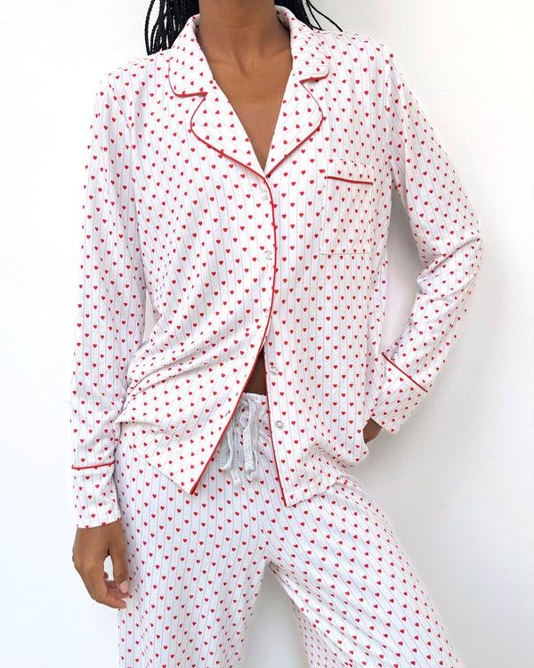 Splendid Holiday Hearts Flora Pillowsoft Sleep Set