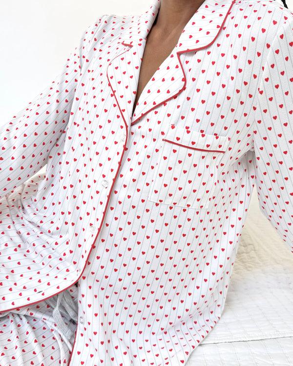 Splendid Holiday Hearts Flora Pillowsoft Sleep Set