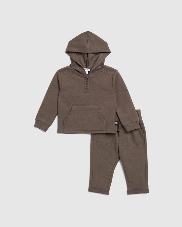 splendid Infant Boy Adventure Thermal Hoodie Set