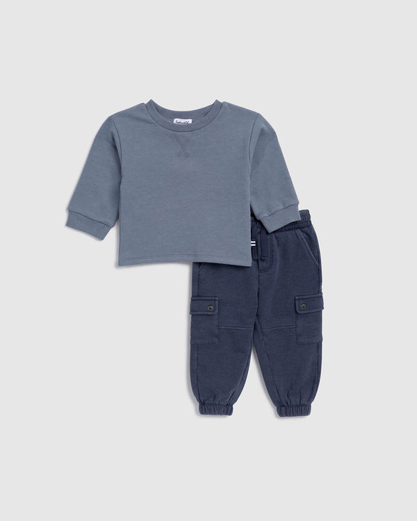 splendid Infant Boy Cargo Jogger Set