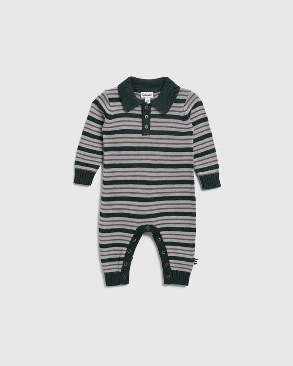 splendid Infant Boy Forest Fun Stripe Onesie