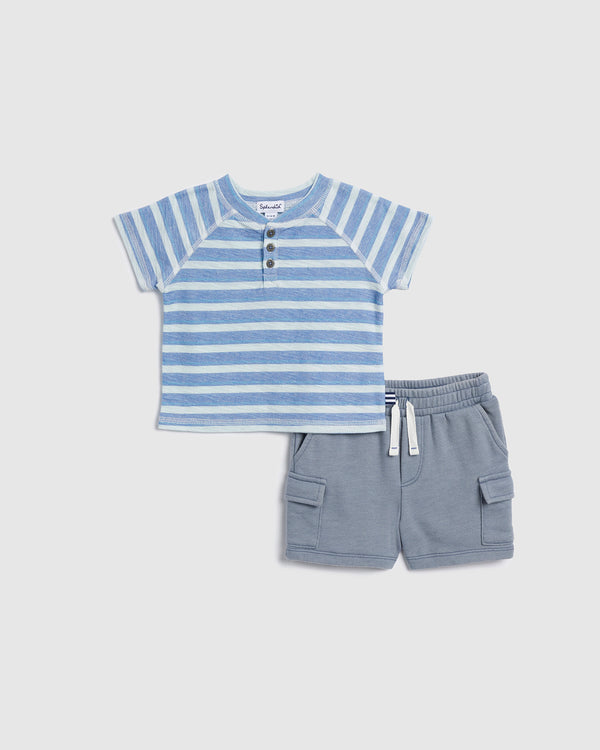 splendid Infant Boy Horizon Henley Set