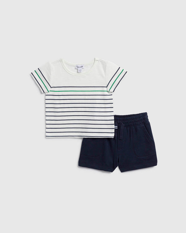 splendid Infant Boy Oasis Stripe Set